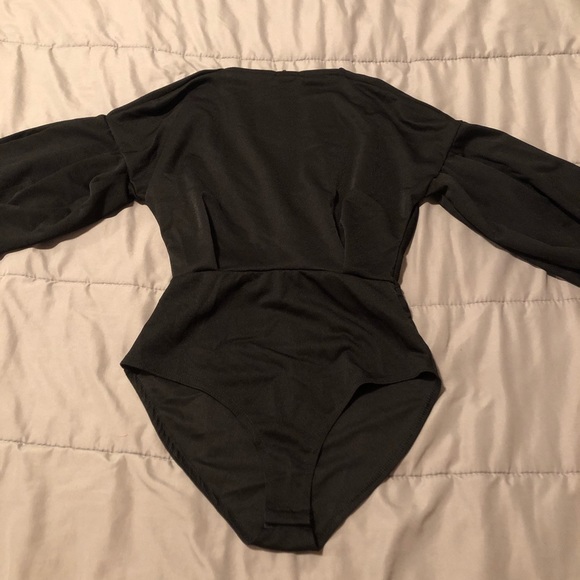 Boohoo Black Leotard - Picture 2 of 4